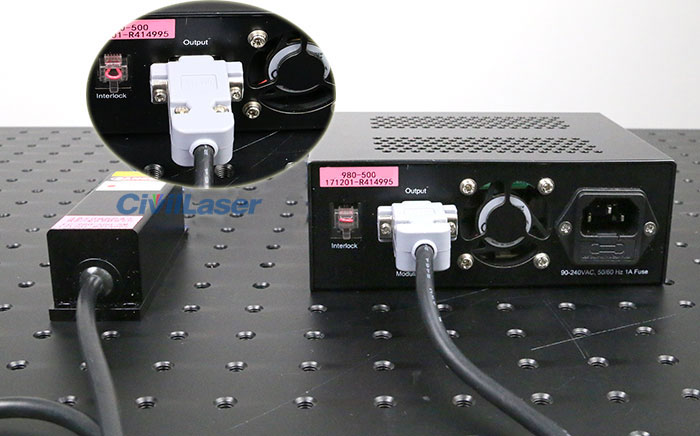 658nm raman laser